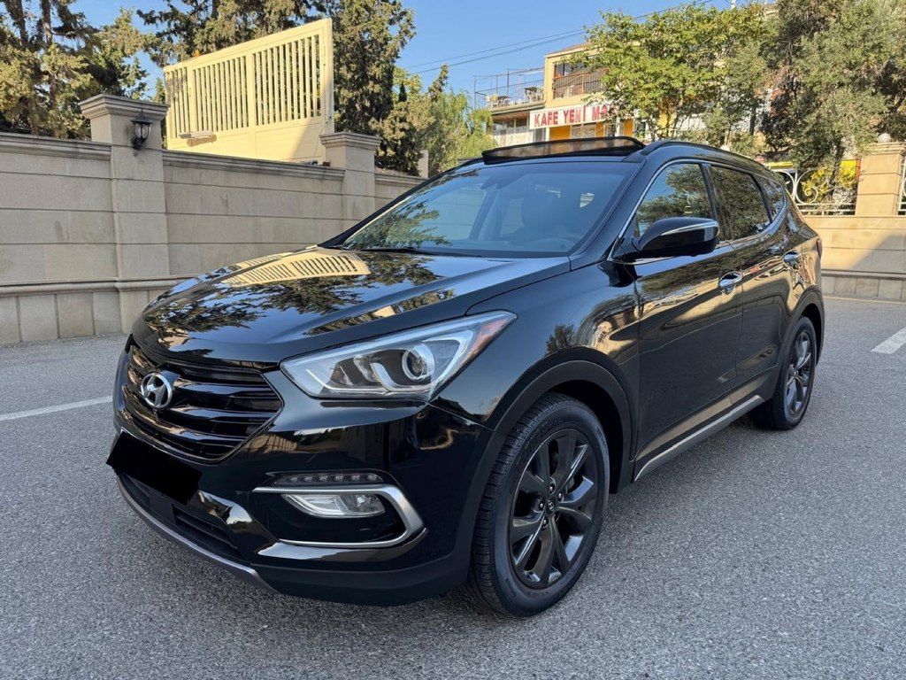 Hyundai Santa Fe, 2.0 L, 2017 il, 227 200 km — Avtomobillər, Bakı (3)