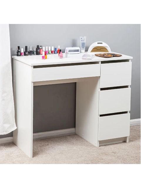 Yazı masası Letta, ağ, Ldsp, 75х43х92 sm — Bakı