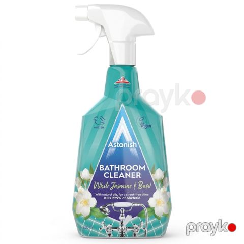 Hamam otağı üçün təmizləyici sprey Astonish White Jasmine & Basil 750 ml — Bakı
