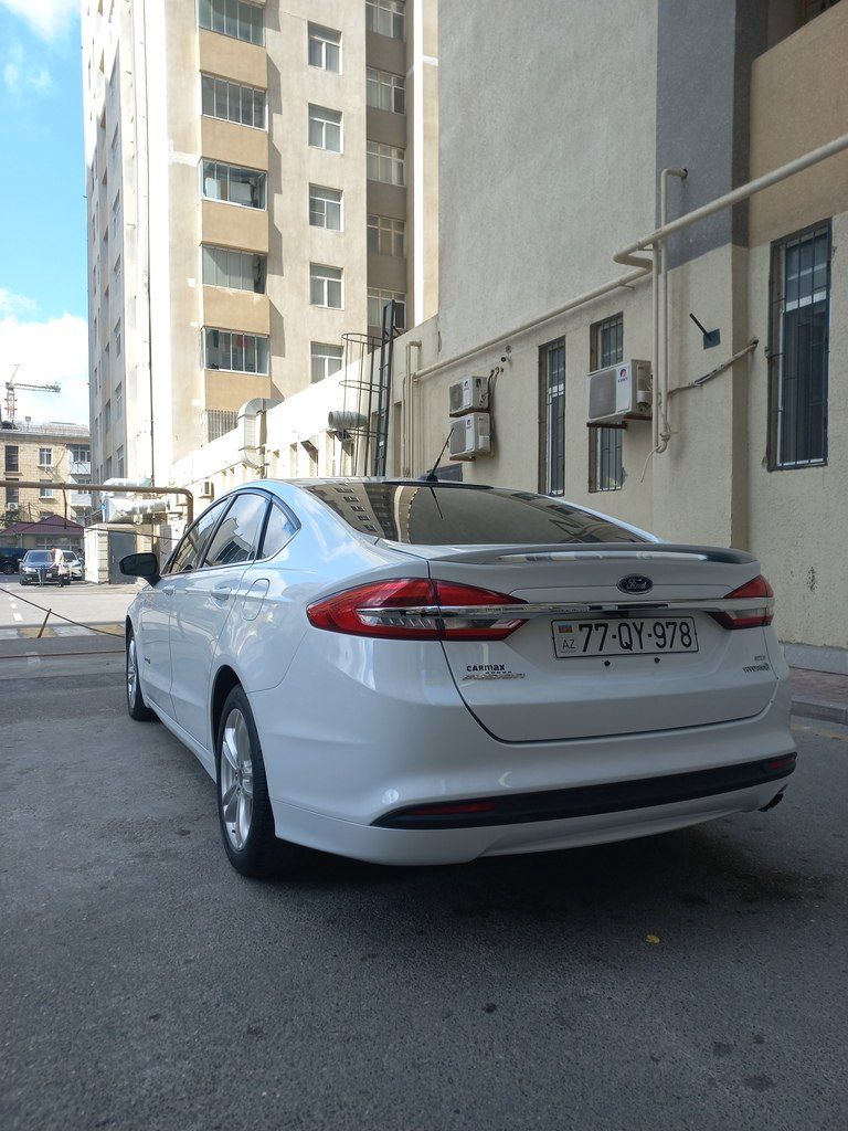 Ford Fusion (North America), 2.0 L, 7.6 kWh, 2017 il, 214 000 km 77-QY-978 — Avtomobillər, Bakı (7)