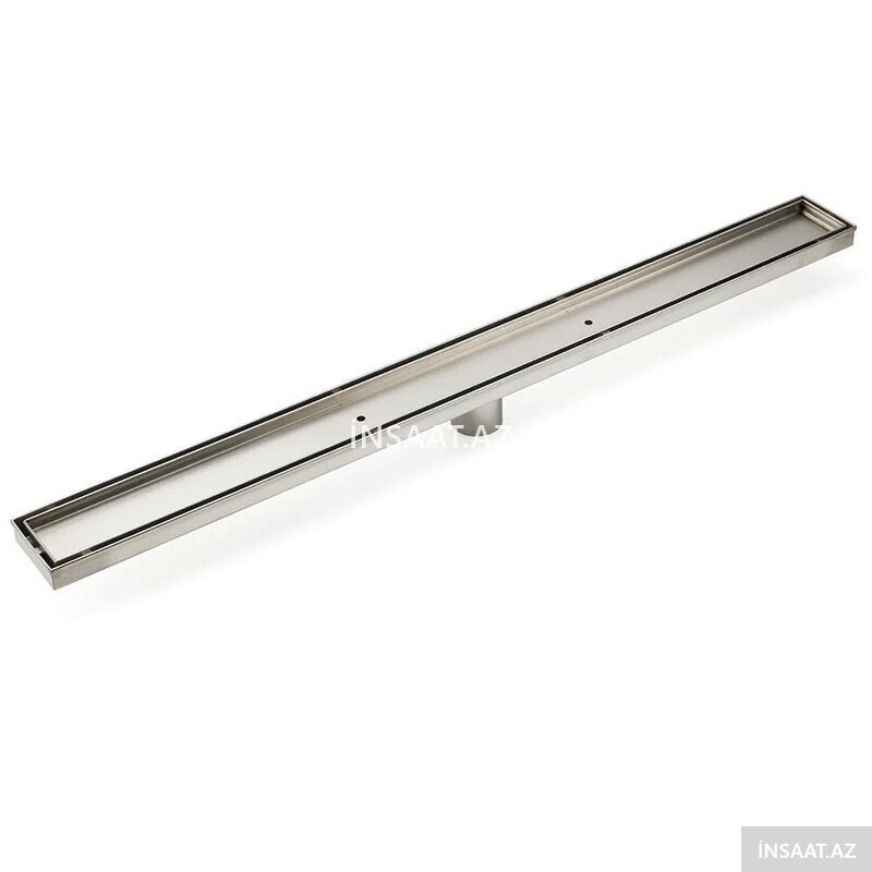 Paslanmaz linear (duş kanalı) Döşəmə trapı — Santexnika istehlak materialları, Bakı (6)