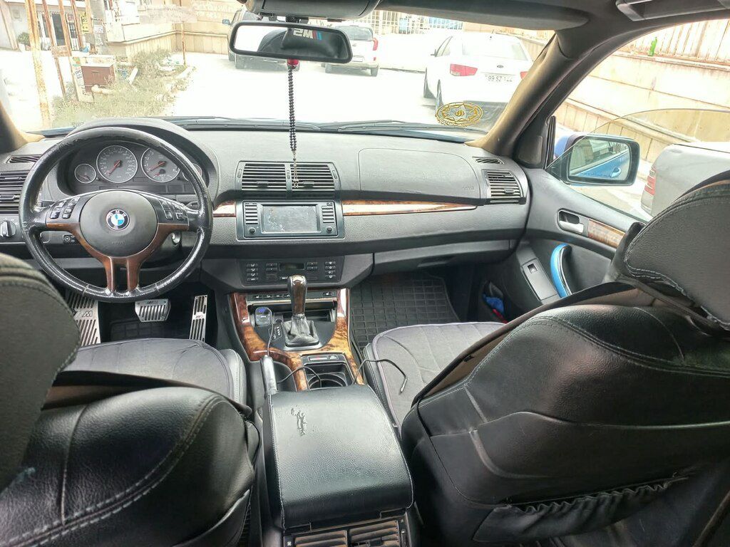 BMW X5, 4.6 L, 2002 il, 360 000 km — Avtomobillər, Bakı (4)