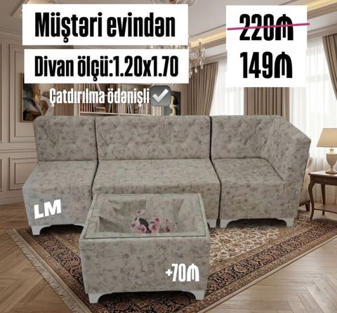 Mini-divan, Mətbəx üçün — Bakı