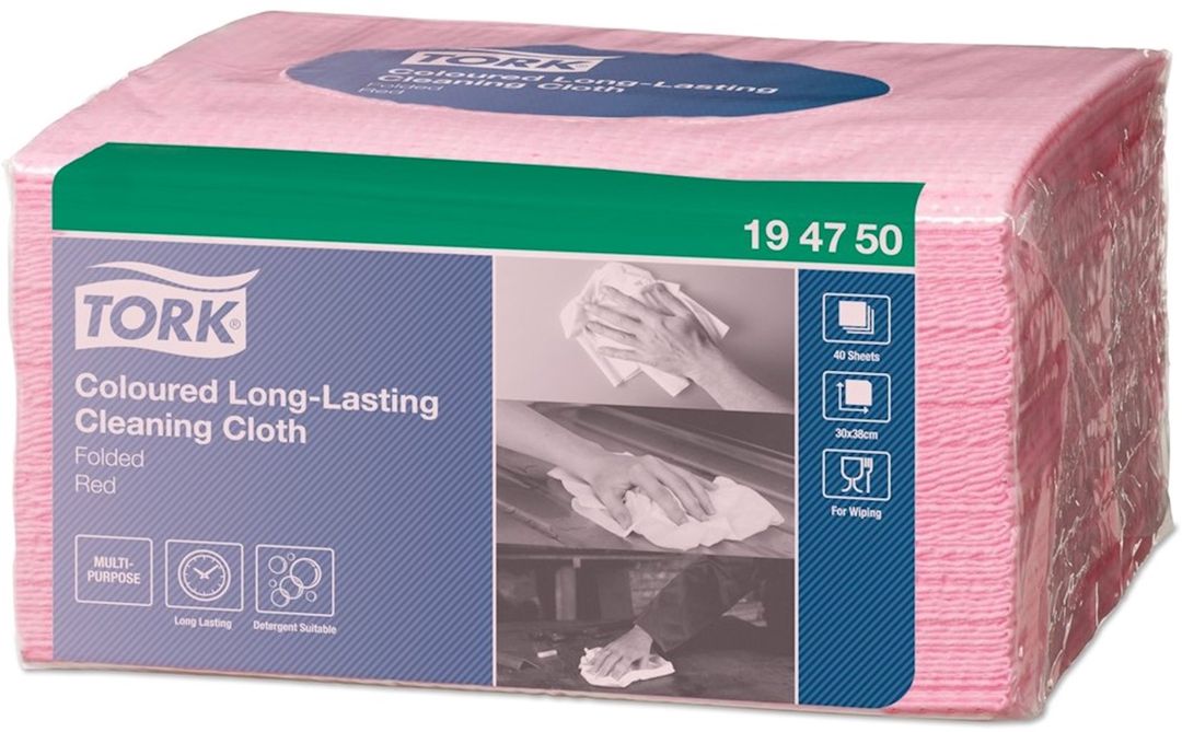 Salfetlər Tork W8, qırmızı, 30x38 sm, 40 vərəq — Mallar, Bakı