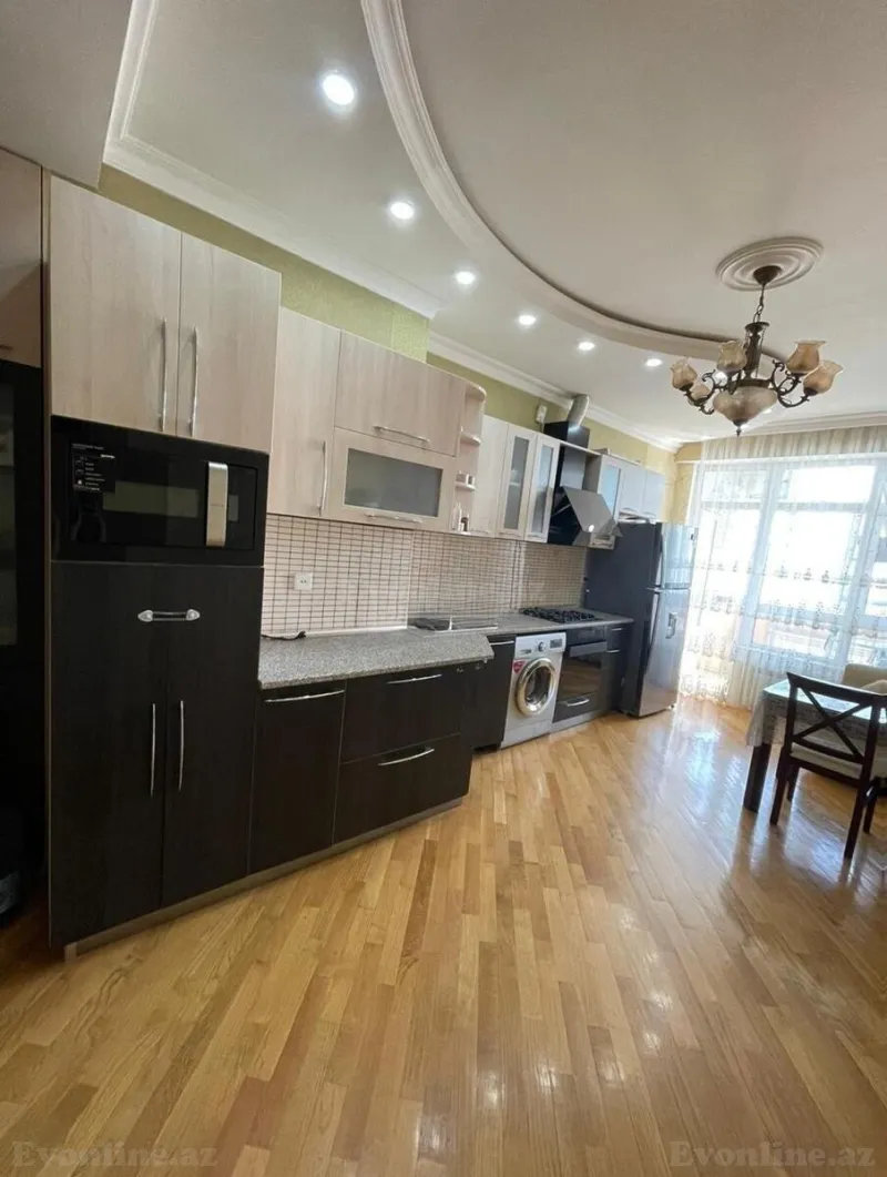 Kirayə verilir 2 otaqlı Mənzil Yeni tikili 100 m² Bakı, Yasamal r., İnşaatçılar m — Mənzil, Bakı (7)