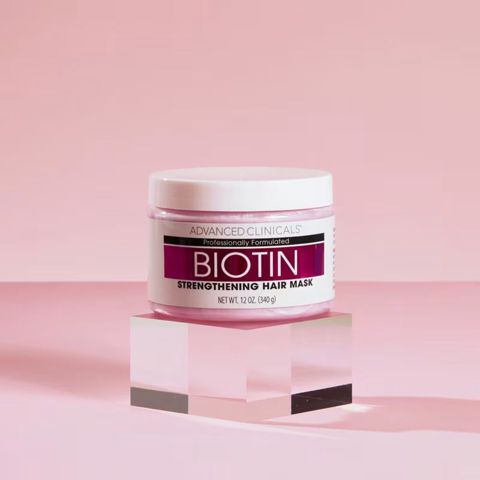 Saçlar üçün maska Advanced Clinicals Biotin Strengthening 340 q — Bakı