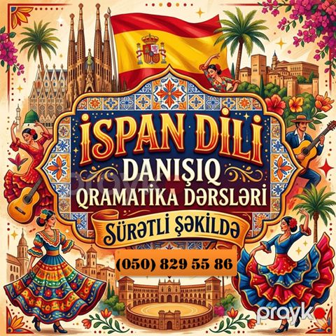 İspan Dilində Danışmağı öyrədirik — Bakı