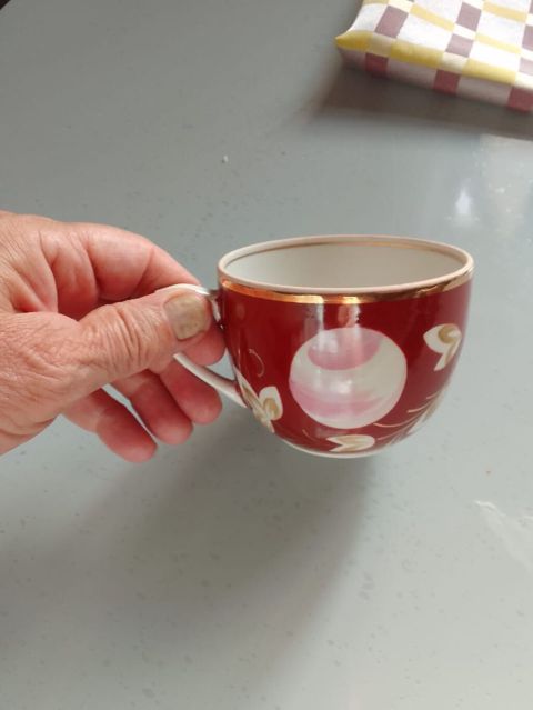 Çay dəsti, Farfor, 12 nəfərlik, Ssri — Bakı