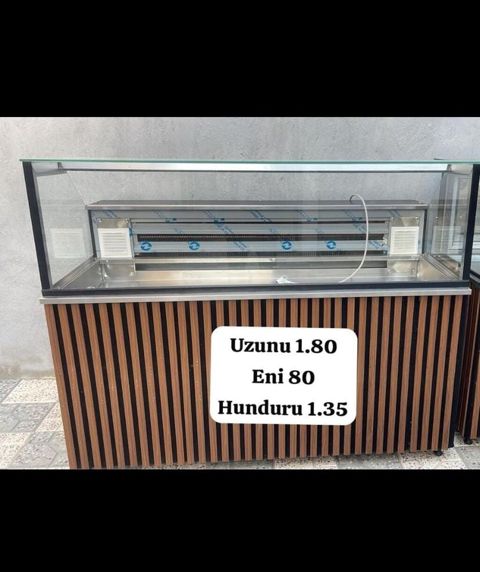 RR Vitrin soyuducu yenidi Qiymet 850 azn sondu Deeceyledi Dereceni — Bakı
