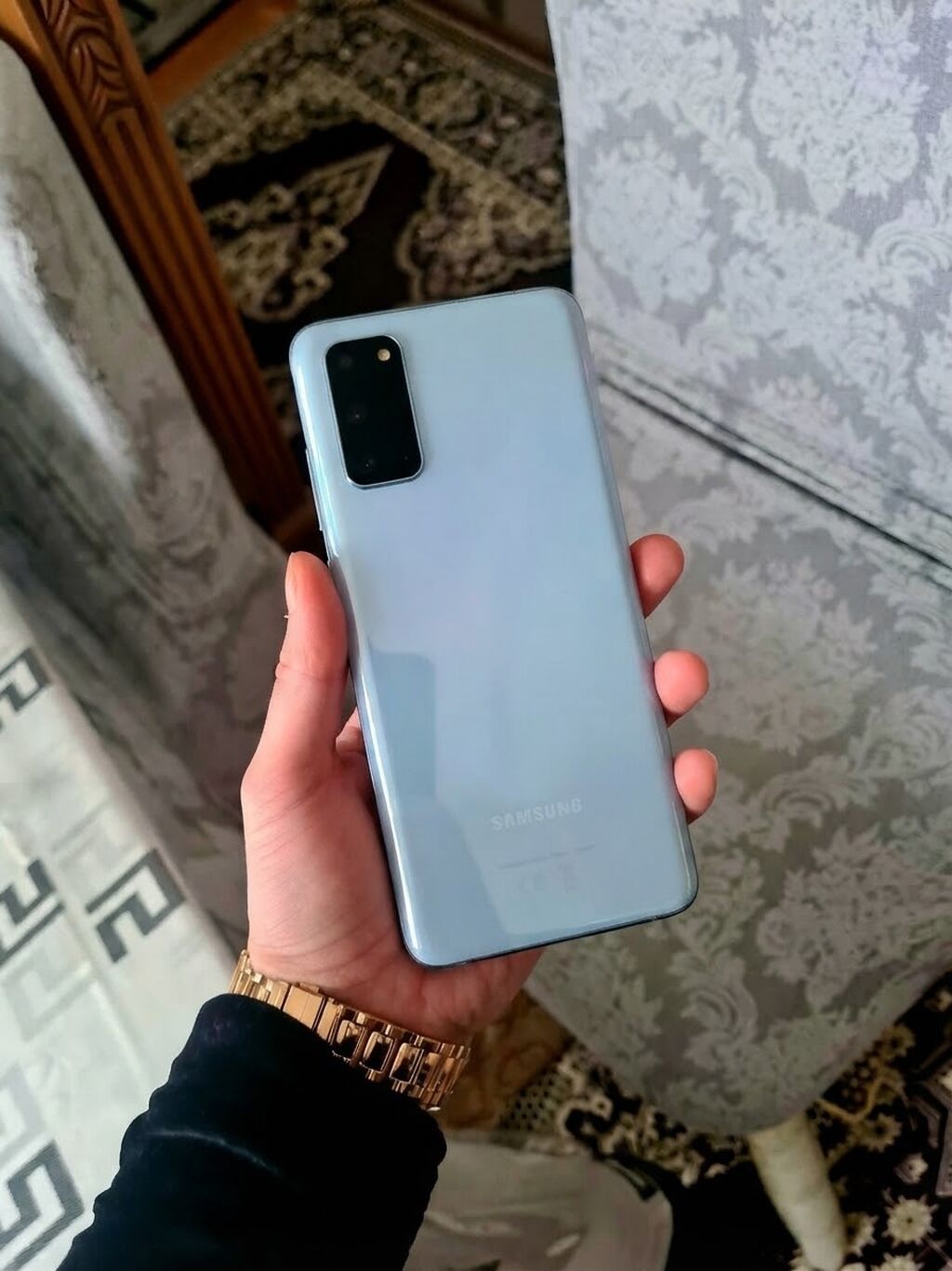 Samsung Galaxy S20 Plus, 128 GB, rəng - Göy, Zəmanət, Sensor, Barmaq izi — Samsung, Bakı (4)