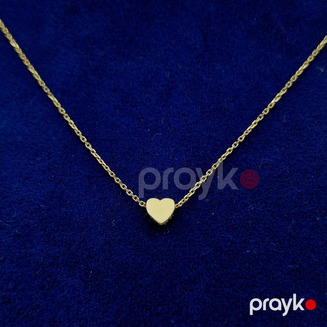 Qadın boyunbağı VJ879971, qızıl 585 əyar — Mallar, Bakı (2)