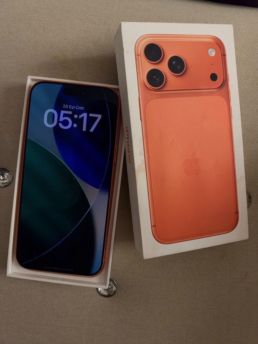 Apple iPhone 17 Pro Max Cosmic Orange 256GB/12GB — Smartfonlar, Bakı (2)