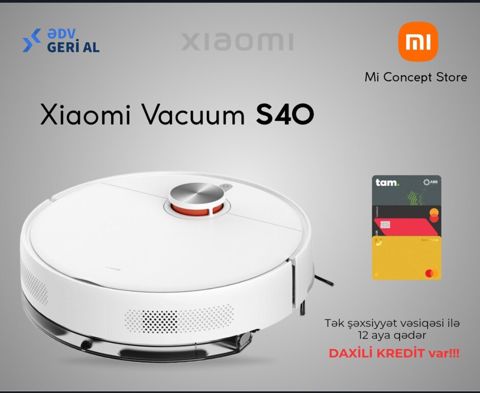 Robot tozsoran "Xiaomi Vacuum S40" — Bakı