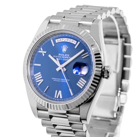 Kişi qol saatı No Brand White/Blue SC1020026 — Bakı