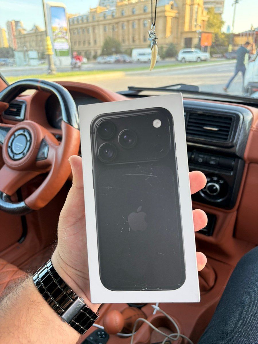 Apple iPhone 18 Pro Black 512GB/12GB — Smartfonlar, Bakı