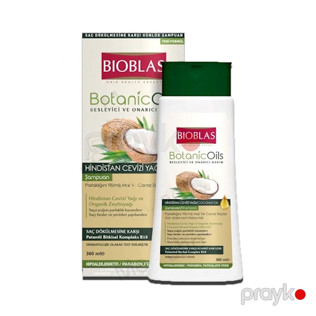 Şampun Bioblas Botanic Oils Çox Quru Saçlar üçün Kokos Yağı, 360 ml — Mallar, Bakı (2)
