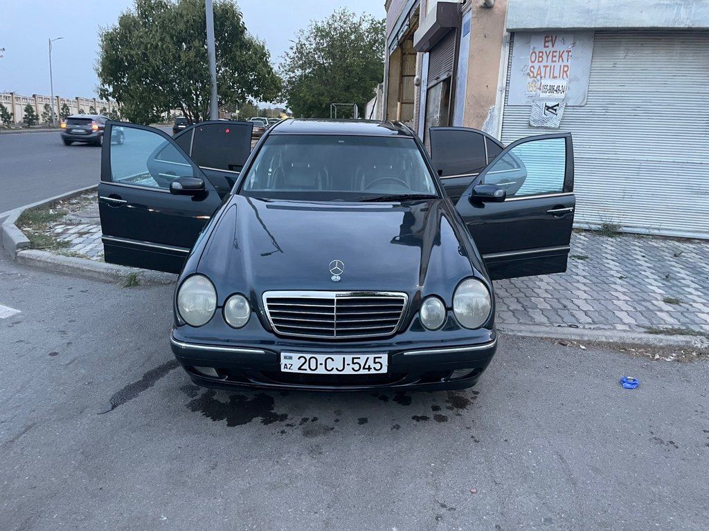 Mercedes E 270, 2.7 L, 2000 il, 345 280 km 20-CJ-545 — Avtomobillər, Gəncə (10)