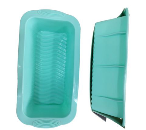 Keks üçün qəlib DRF1U, 12x23x7 sm, silikon, açıq mavi — Bakı