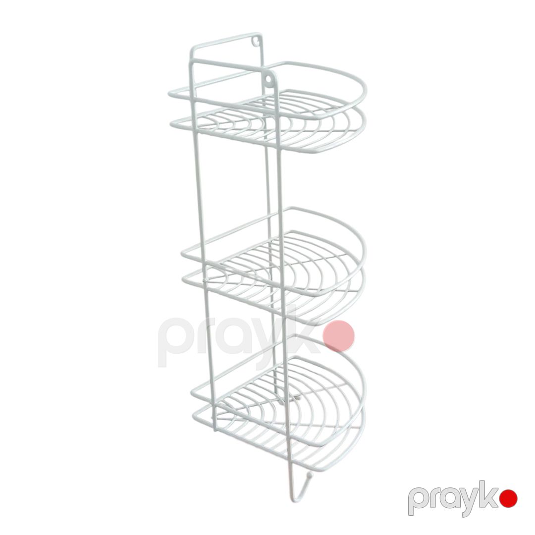 Hamam otağı üçün rəf 8606, metal, ağ, 60х24х23 sm — Mallar, Bakı (3)