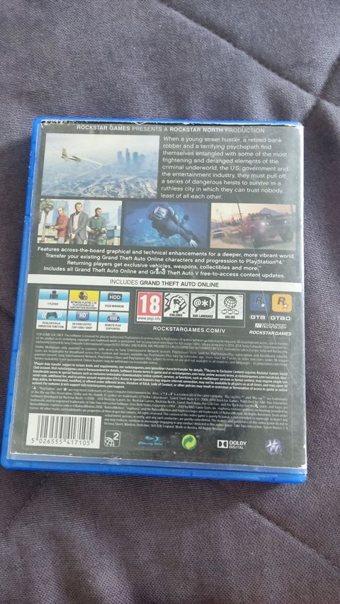 Məhsul: Grand Theft Auto V (GTA V) – PS4 disk versiyası — Bakı