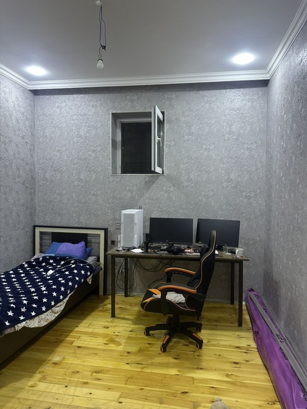 Həyət evi satılır/ – - Bir mərtəbəli həyət evi, dəmir giriş qapısı — Ev, villa, Bakı (10)