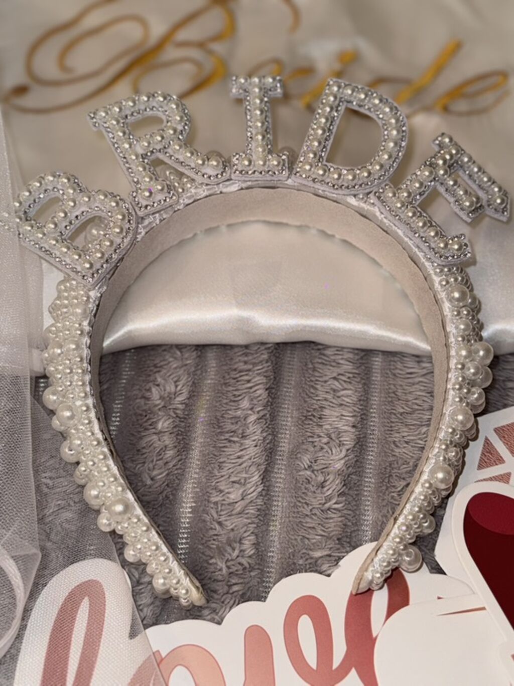 Gəlin temalı bachelorette/bridal shower dəsti Aksesuar və dekor — Toy paltarı, Bakı (5)
