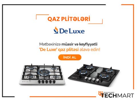 "De Luxe" qaz plitələri — Bakı