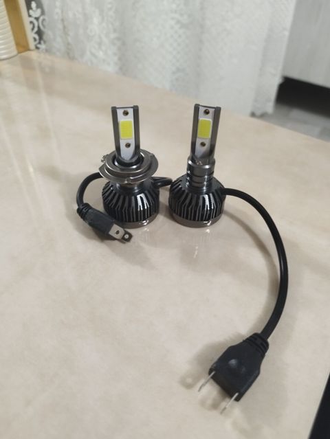 Avtomobil üçün LED far lampaları (cüt) - Universal LED far modulu, H4 — Gəncə