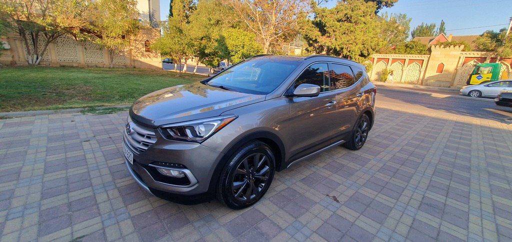 Hyundai Santa Fe, 2.0 L, 2017 il, 88 600 km 77-UX-920 — Avtomobillər, Bakı (6)