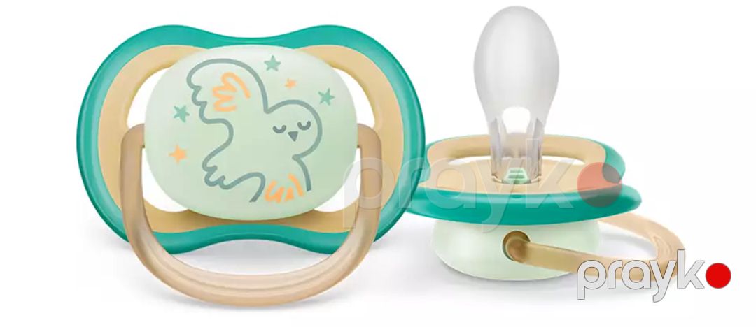 Əmzik Philips Avent Ultra Air Nighttime SCF377/01, 0-6 ay, silikon — Mallar, Bakı (2)