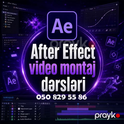 After Effects Motion Design Kursu — Bakı