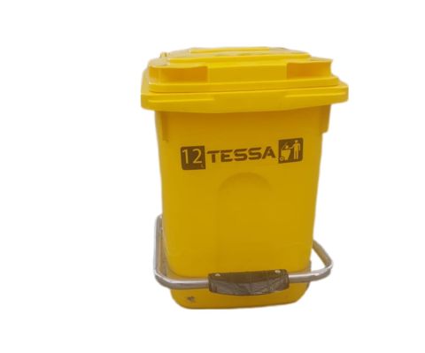 Zibil qabı Tessa pedallı, sarı, 12 l — Bakı