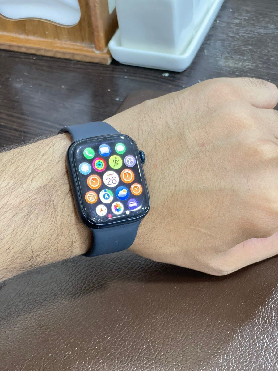 Apple Watch Series 8 Aluminum Midnight 45mm — Ağıllı saatlar və biləkliklər, Bakı (2)