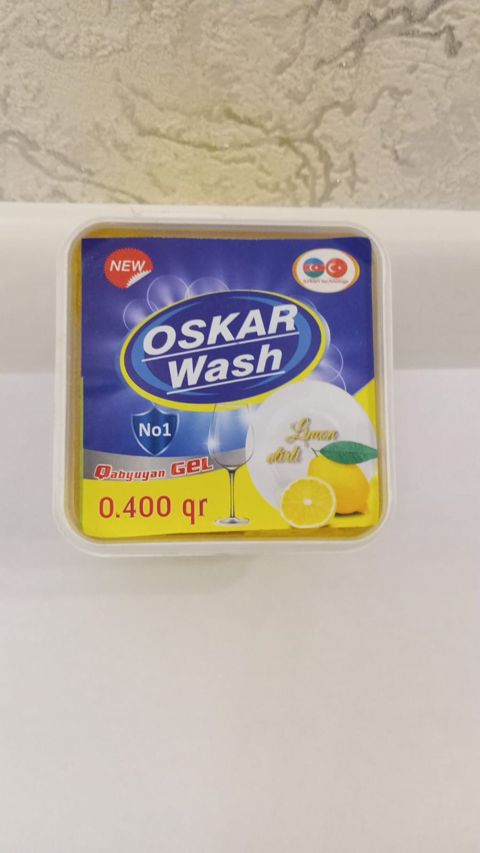 Qabyuyan vasitə Oskar Wash Lemon, 400 q — Bakı