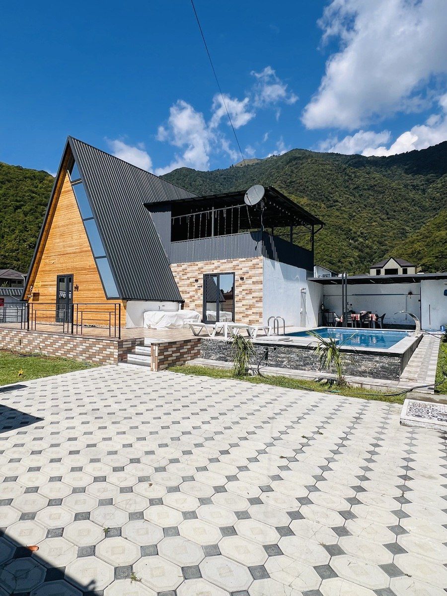 İcarəyə verilir 4 otaqlı həyət evi/bağ evi 180 m² — Ev, villa, Qax (9)