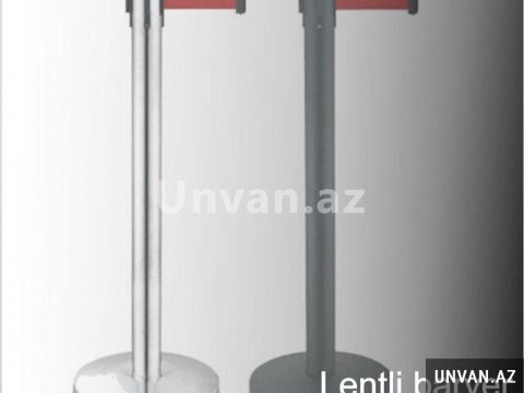 Növbə baryerləri. İpli. lentli — Bakı