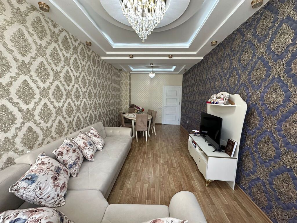 3 otaqlı, Yeni tikili, 107 kv. m — Mənzil, Bakı (6)