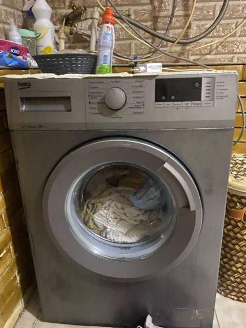 Paltaryuyan maşın Beko, 6 kq, İşlənmiş, Avtomat, Qurutmasız, Kredit yoxdur, Ünvandan götürmə — Paltaryuyan maşınlar