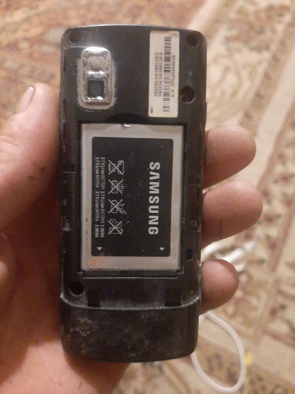 Samsung C5212 Duos, 2 GB Memory Capacity, rəng - Qara, İki sim kartlı — Samsung, Bakı (3)