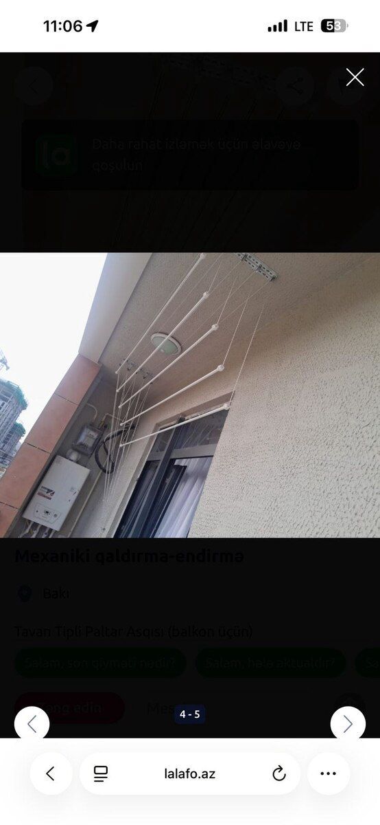 Tavan asılqanı — Məişət malları, Bakı (7)