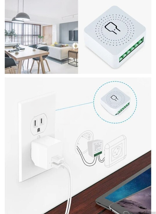 Ağıllı ev Wi-Fi açarı 10A/16A Tuya Smart — Elektronika, Bakı (4)