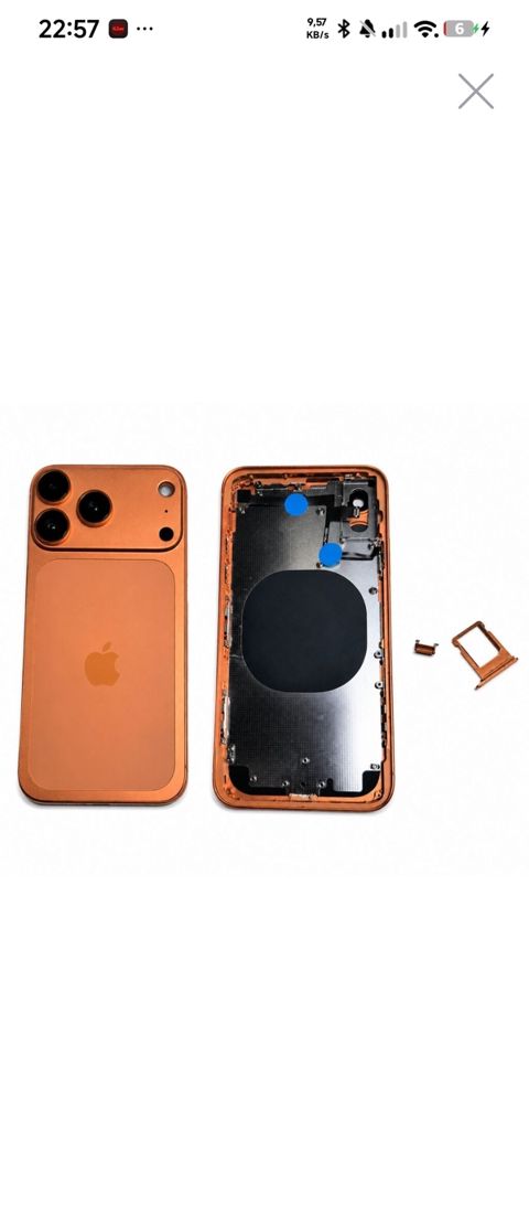 IPhone x üçün 17 pro yığmaq üçün korpus təzədir yenidir çatırılma var — Saatlı