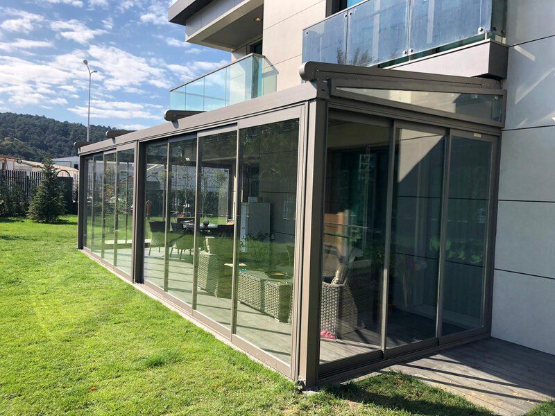 Cam balkon sifarişi — Pəncərələr, qapılar, balkonlar, Bakı (2)
