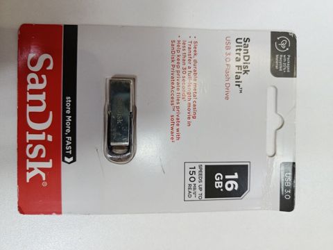 Flash kart Sandisk, 16 GB, USB 3.0, Yeni — USB flash yaddaşlar