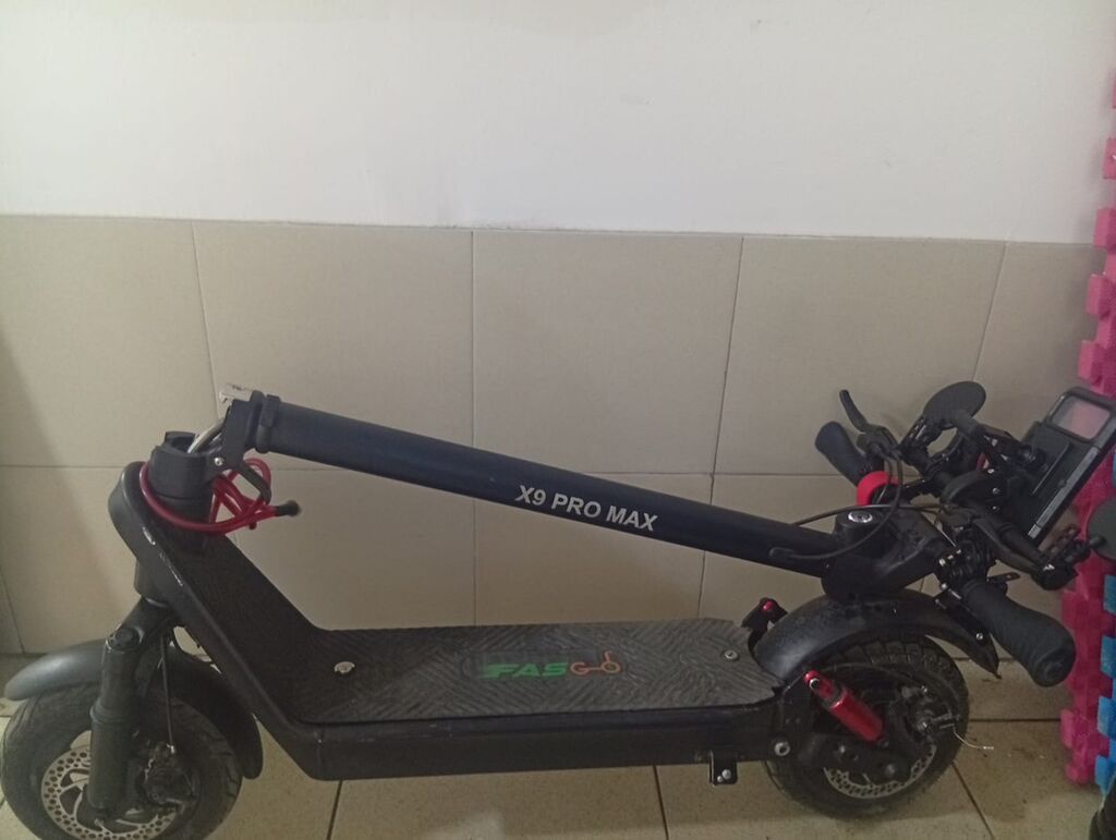Elektrik skuter – FASGo X9 Pro Max uzerinde olan butun aksesuarlar — Skuterlər, Masazır (5)