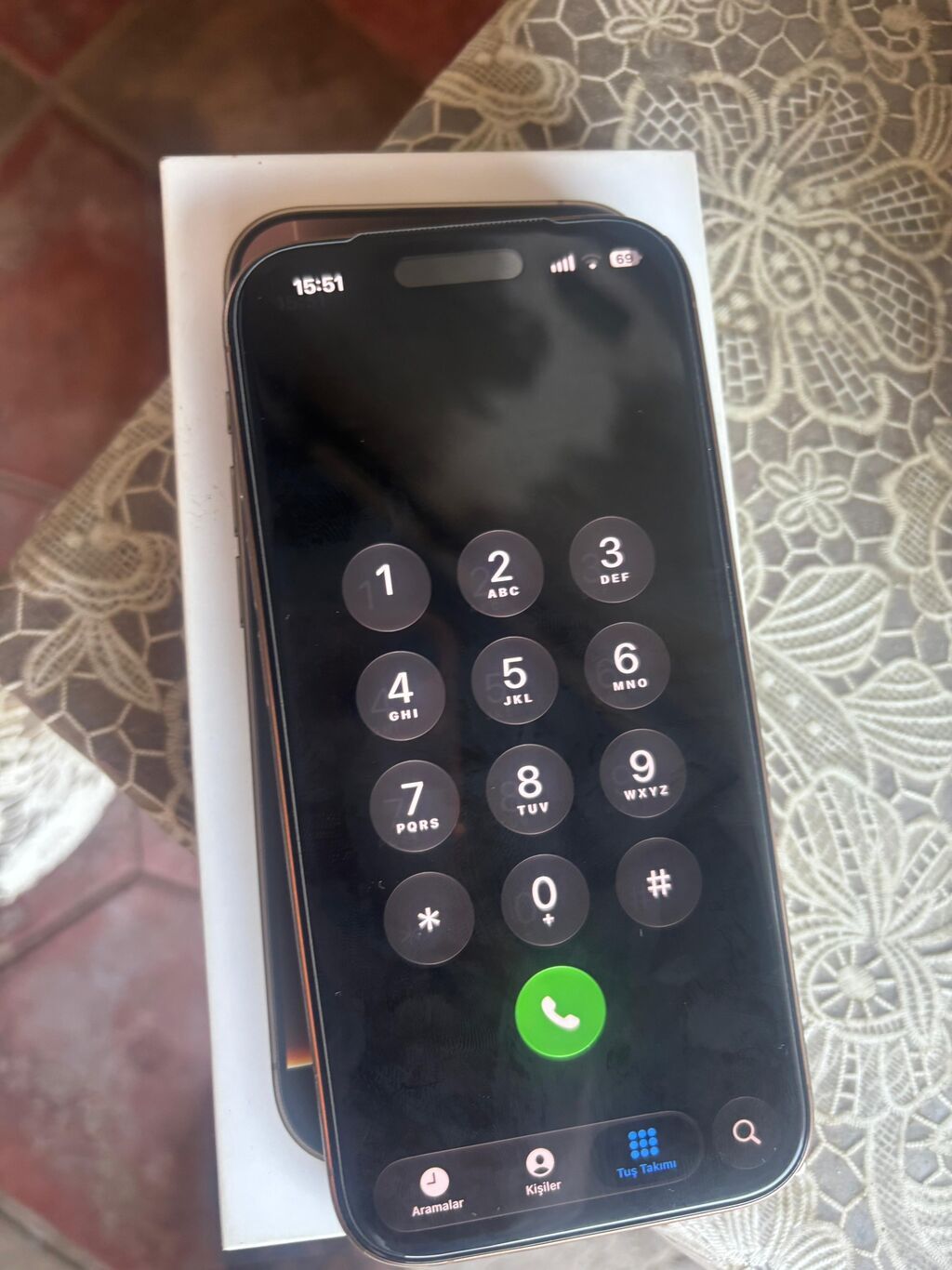 IPhone 16 Pro, 256 GB, Desert Titanium, Zəmanət, Sənədlərlə — Apple iPhone, Bakı (6)