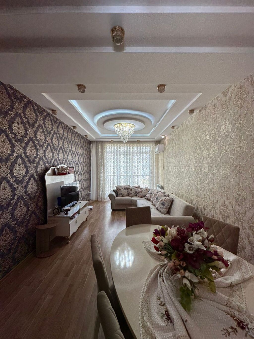 3 otaqlı, Yeni tikili, 107 kv. m — Mənzil, Bakı (8)