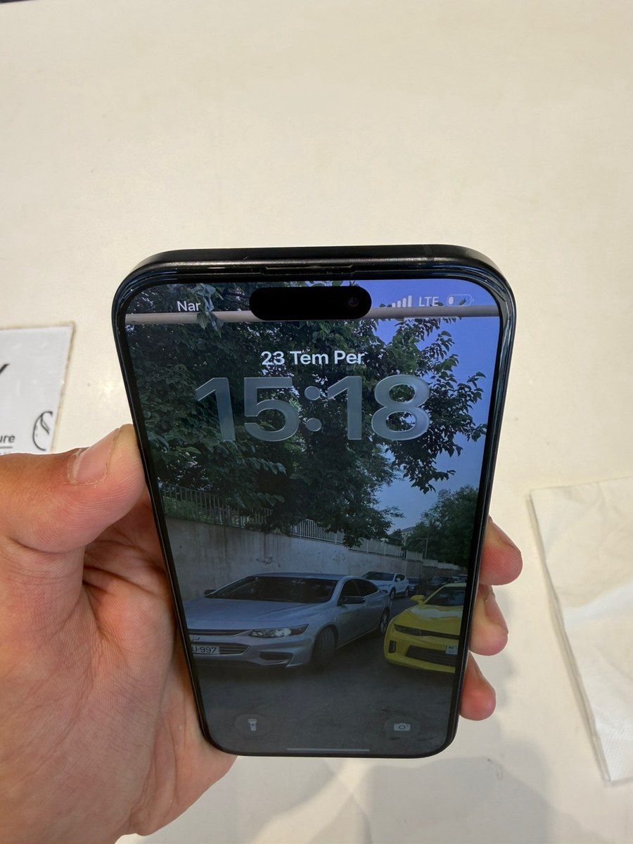 Apple iPhone 15 Pro Blue Titanium 128GB/8GB — Smartfonlar, Bakı (6)