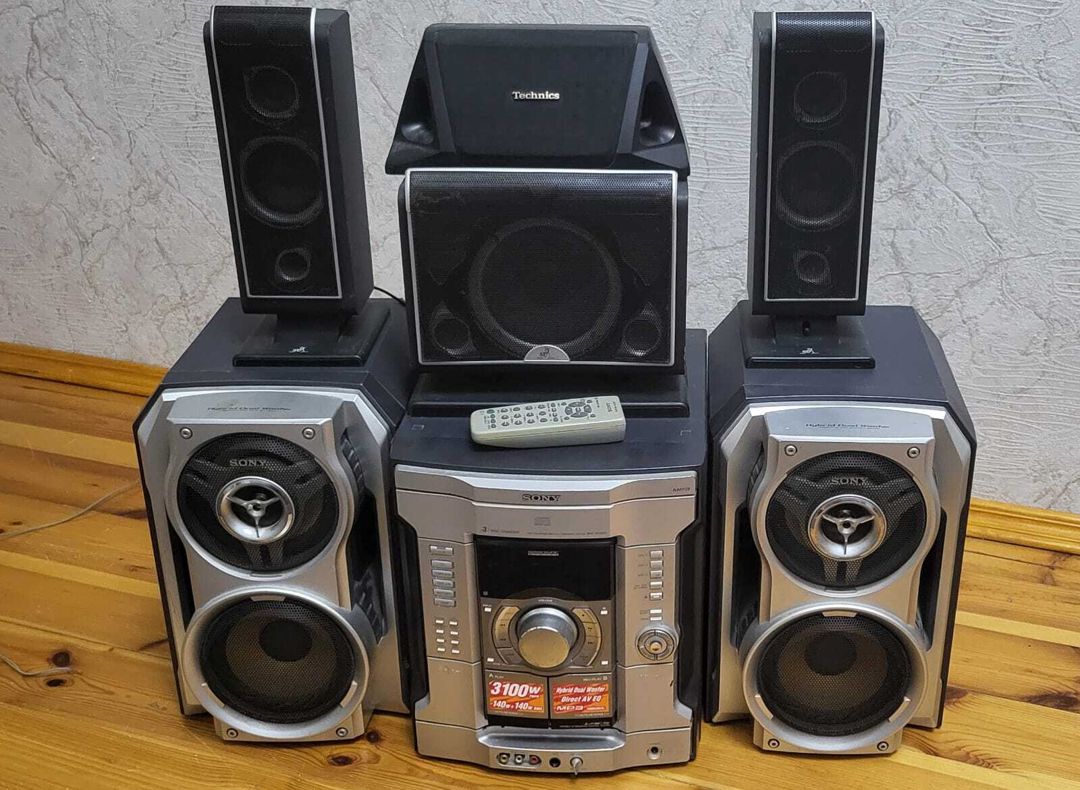 Musiqi mərkəzi Sony — Səs texnikası, Bakı