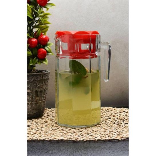 Qrafin No Brand Kosem 1.250 l, şüşə, qapaqla, şəffaf — Mallar, Bakı (2)